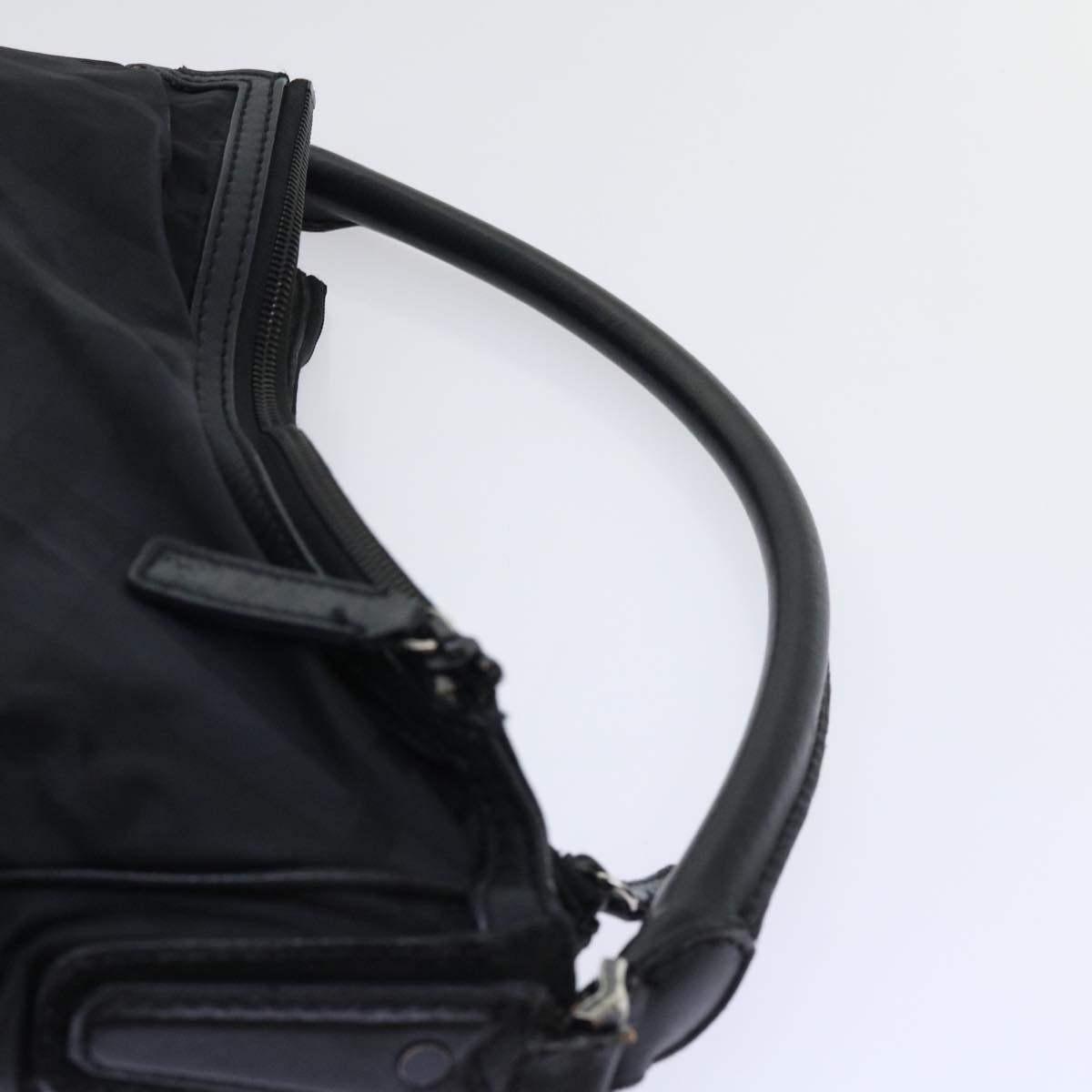 Burberry Shoulder Bag Nylon Black Auth bs7847