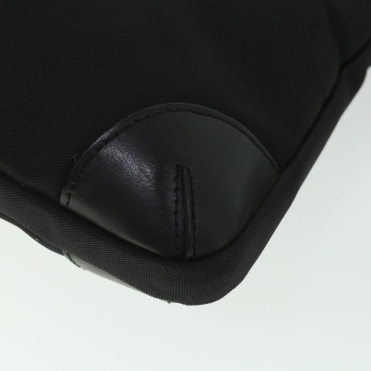 Burberry Shoulder Bag Nylon Black Auth bs8715