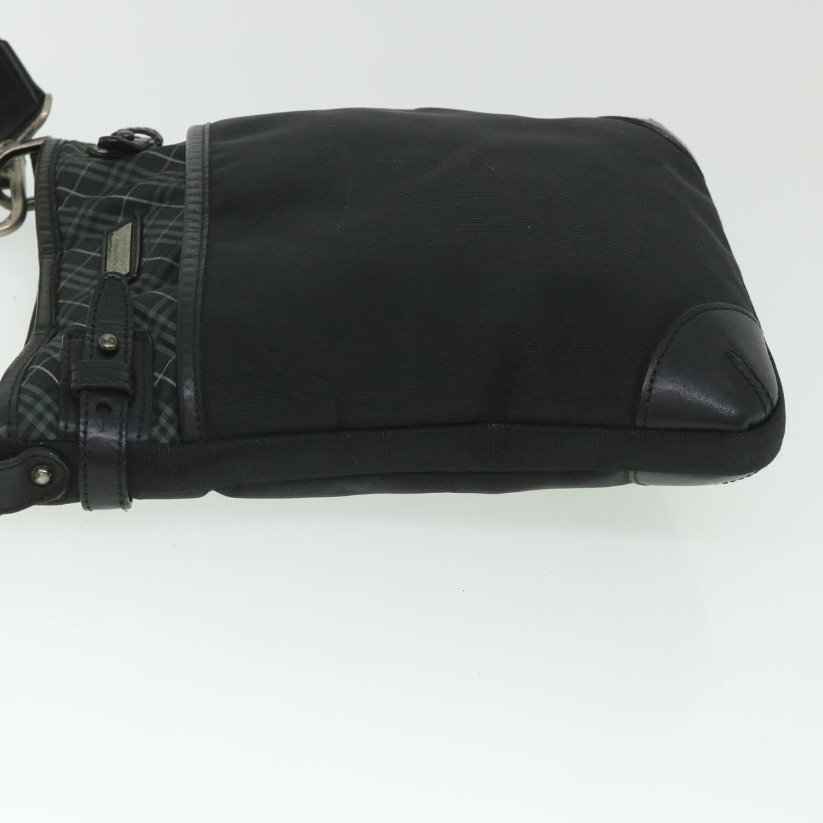 Burberry Shoulder Bag Nylon Black Auth bs8715