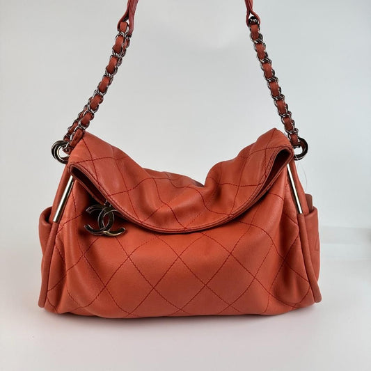 Chanel Small Ultimate Soft Hobo - Orange Shoulder Bags, Handbags MR
