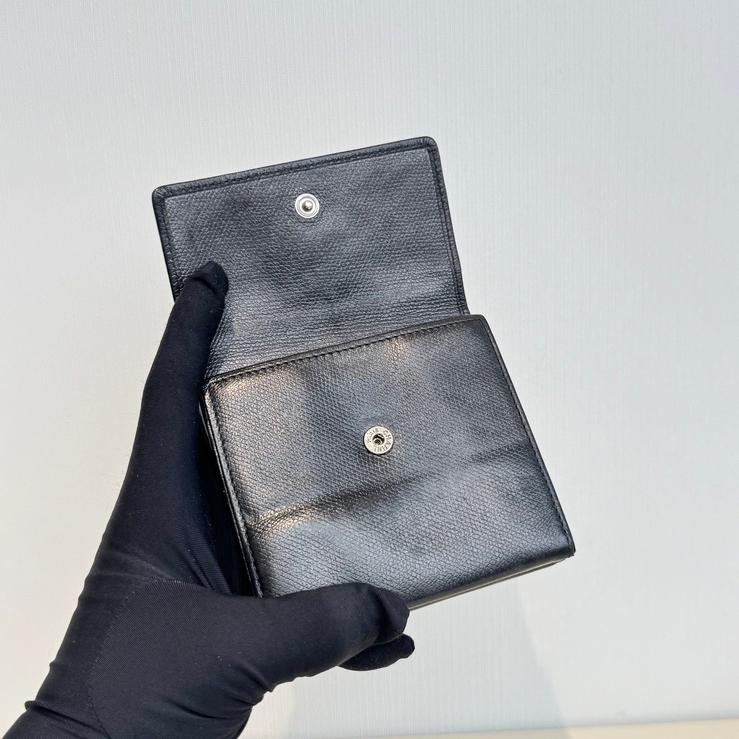 Ask for Bp💕Timeless/classique leather wallet Chanel Black in Leather 3224