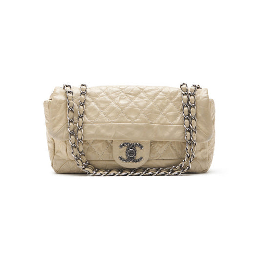 CHANEL 【CHANEL】 Matrasse Chain Shoulder Vintage  Ivory (Silver G) Mini shoulder bag  shoulder bag Hybrid 【 Ship】 Vintage shoulder bag Mini shoulder bag Lady shoulder bag