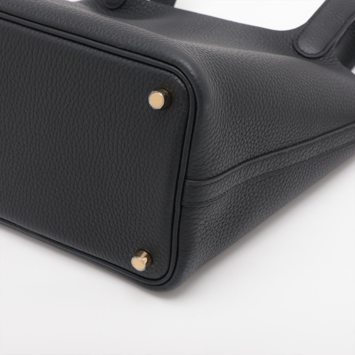 Hermes Picotin Lock 18 PM  Clemence Black G  W2024
