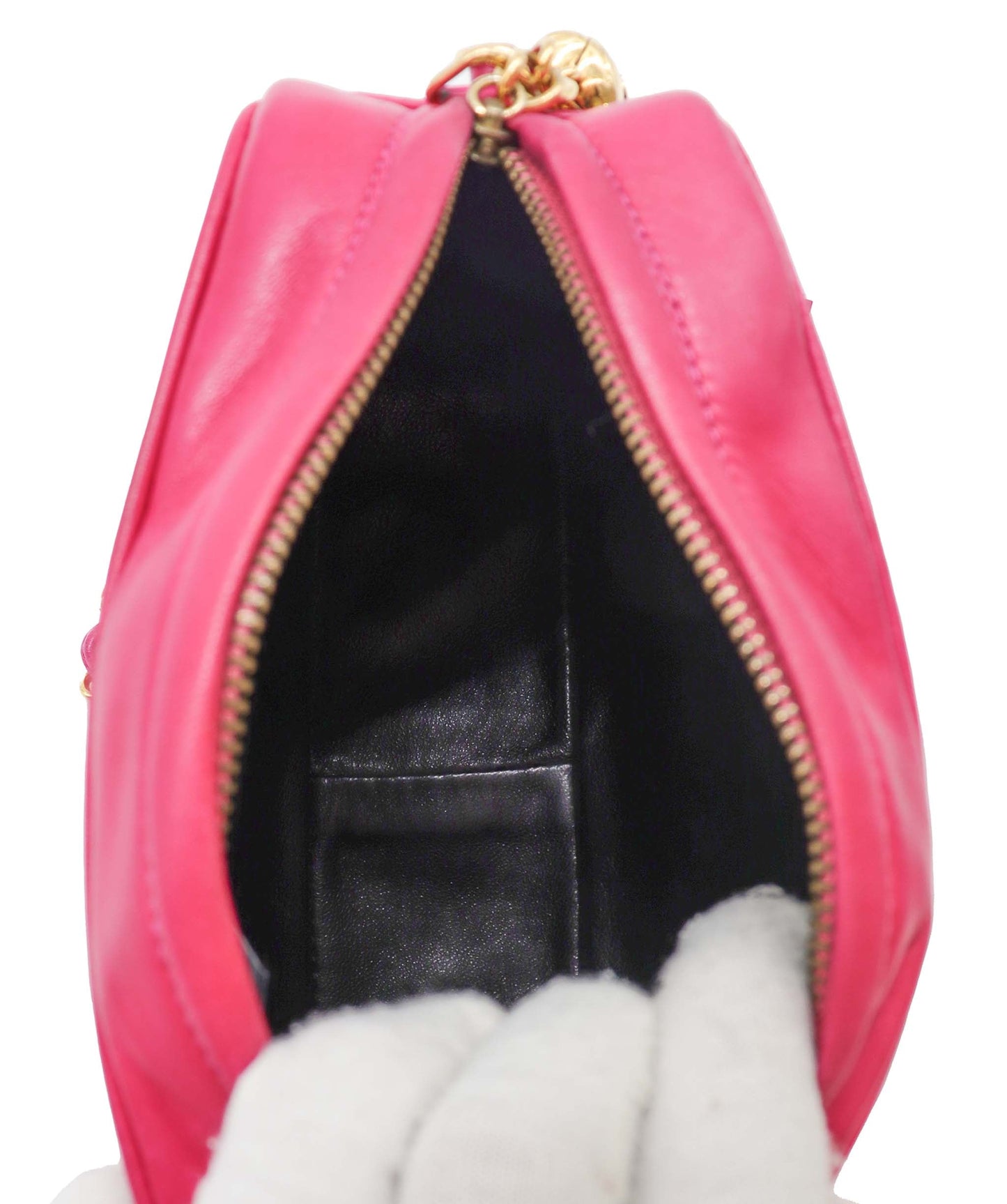 CHANEL VINTAGE FRINGE SHOULDER BAG PINK DXBS2289