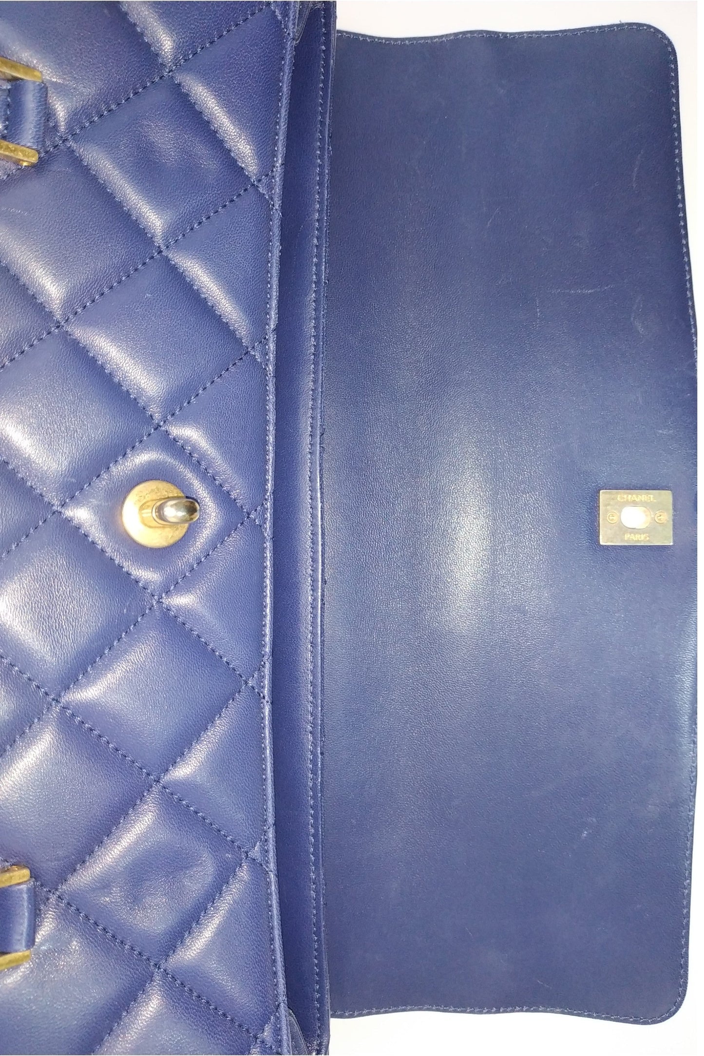 Quilted Lambskin CC Shoulder Flap Bag