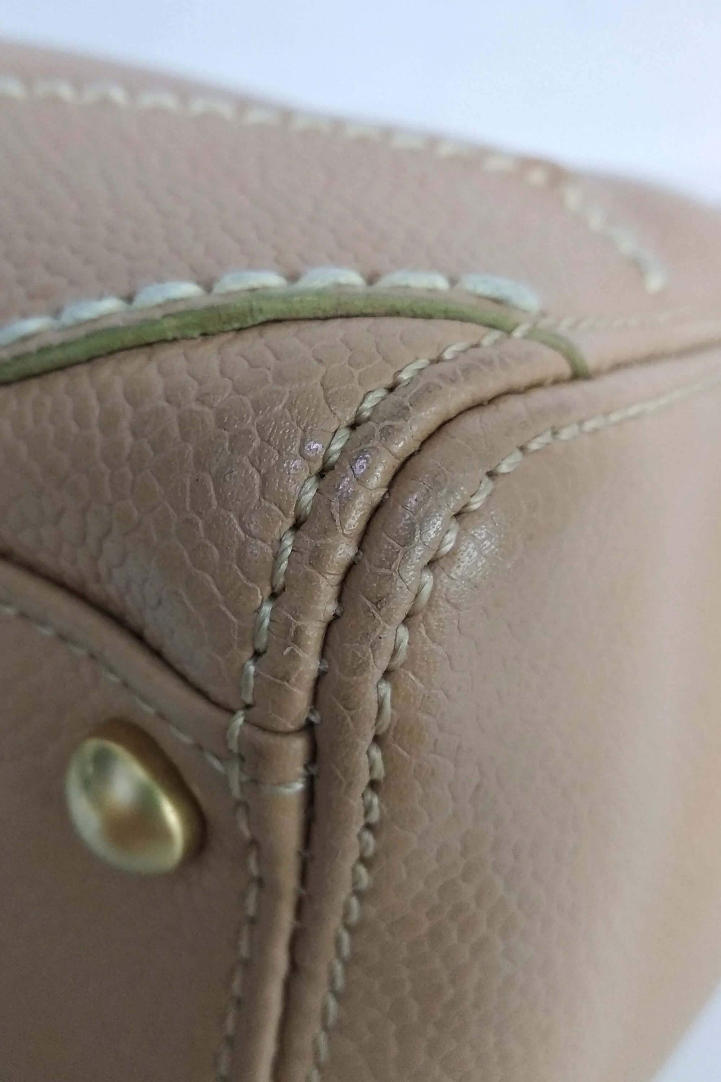 Vintage CC Shoulder Bag Beige