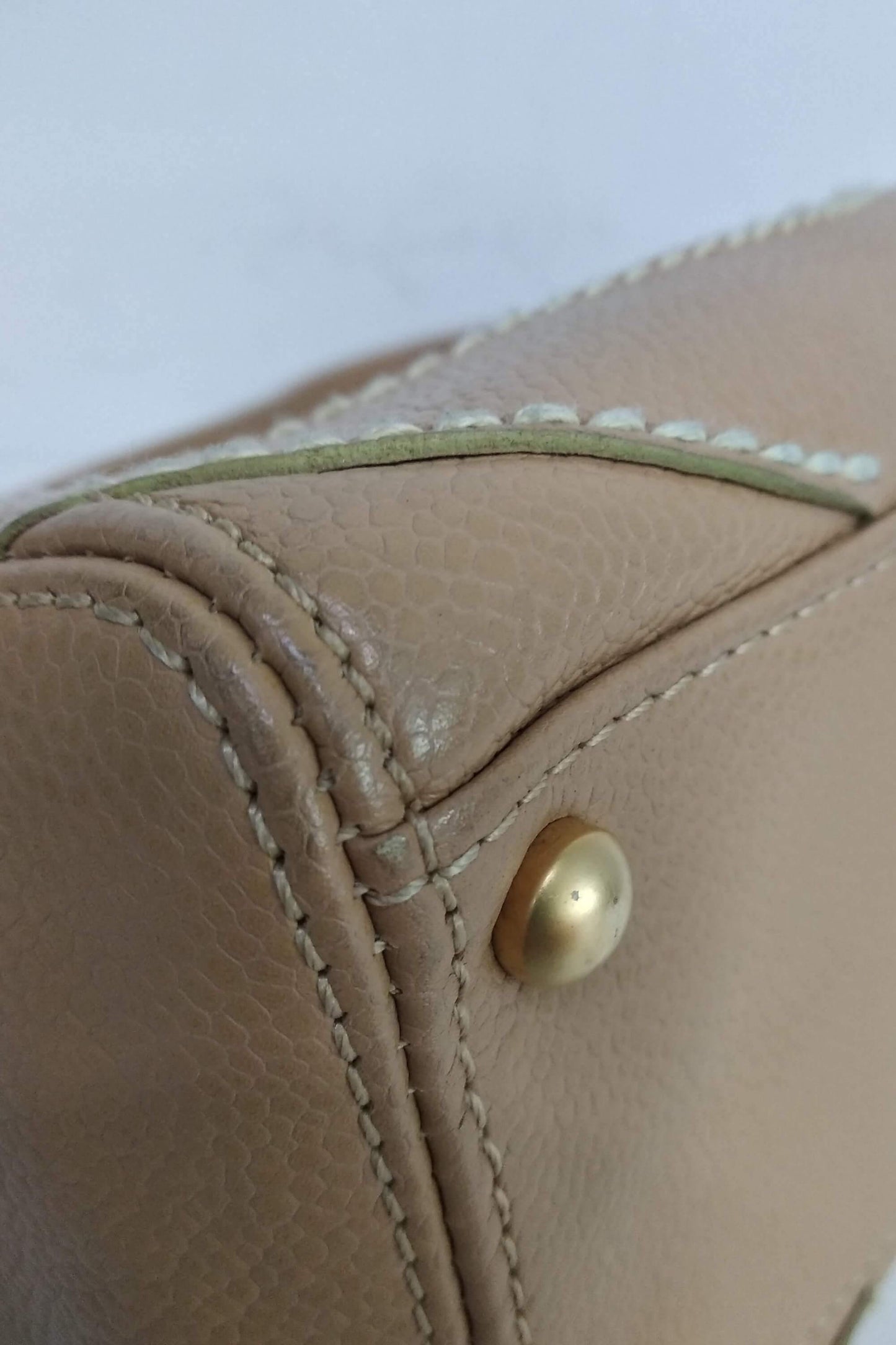Vintage CC Shoulder Bag Beige