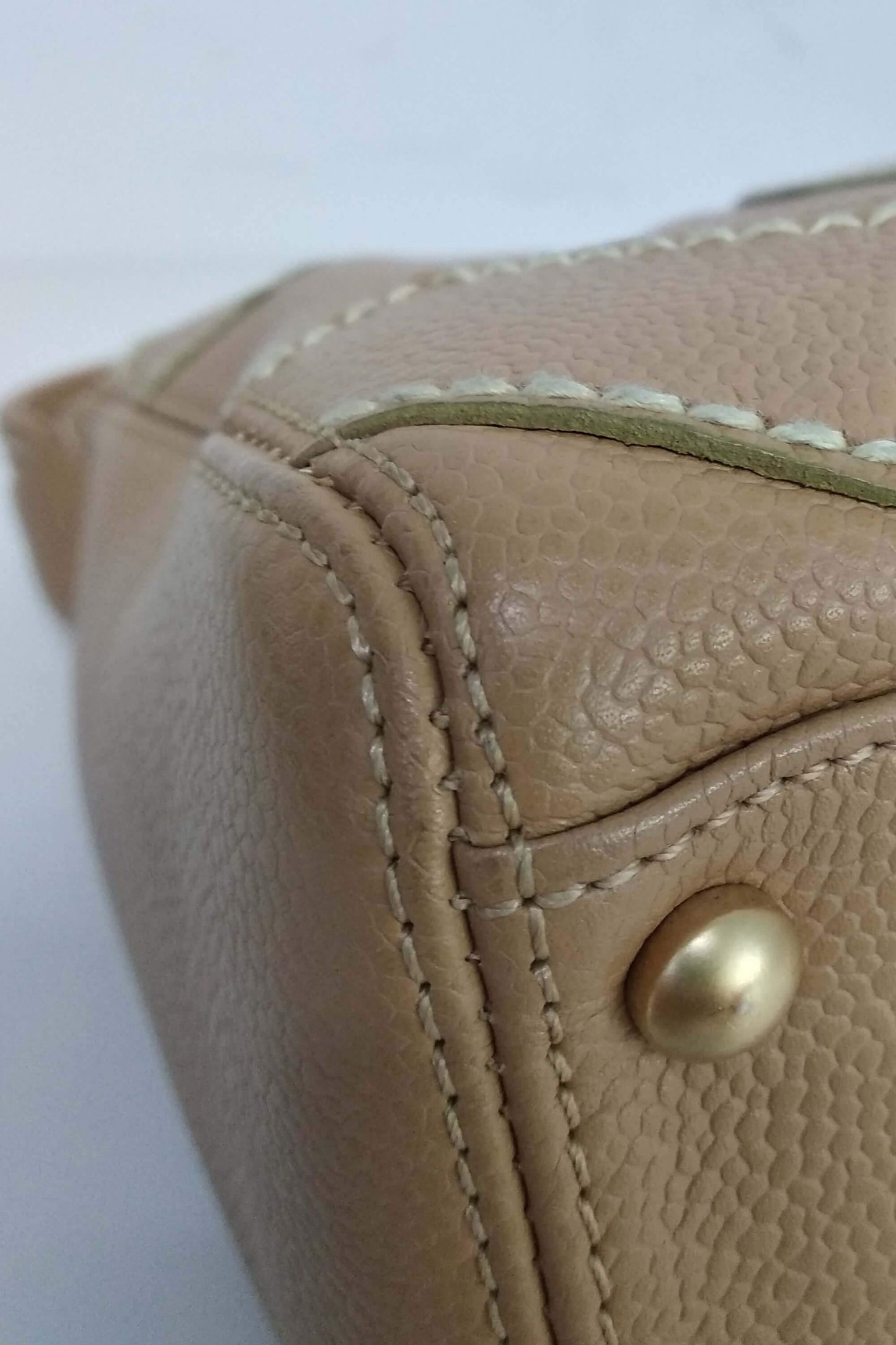 Vintage CC Shoulder Bag Beige