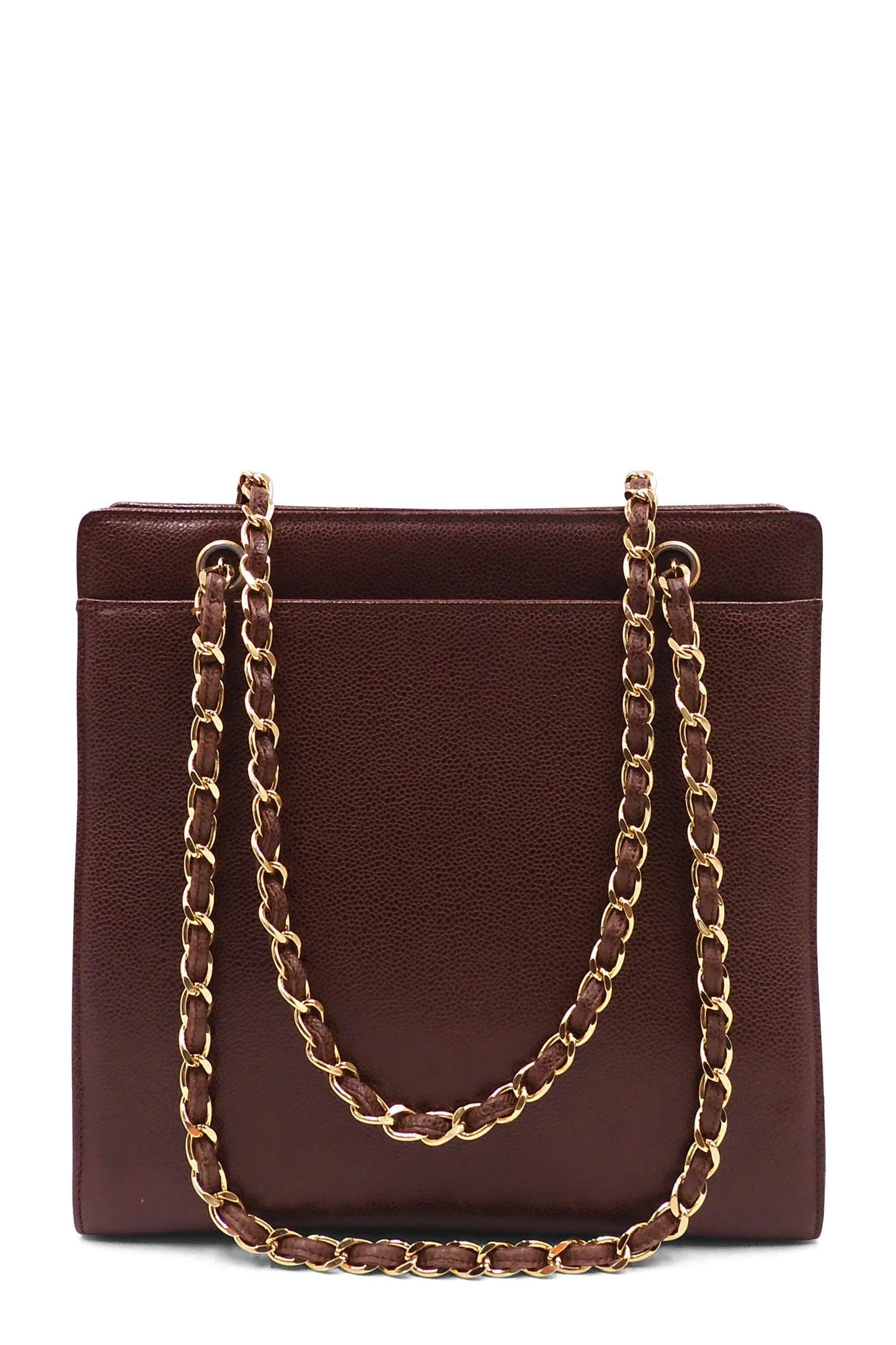 Vintage CC Turnlock Shoulder Bag Brown