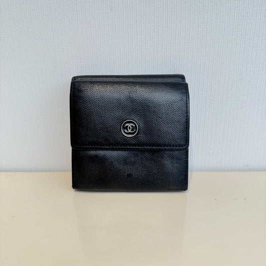 Ask for Bp💕Timeless/classique leather wallet Chanel Black in Leather 3224