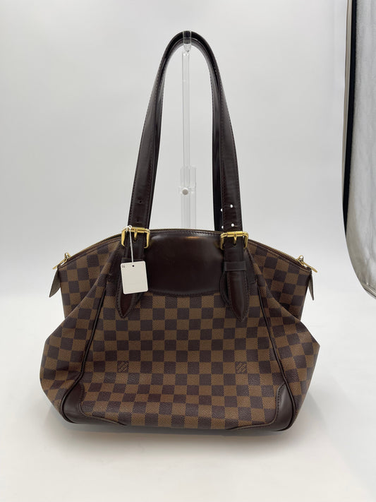Louis Vuitton Damier Ebene Verona MM - Brown Shoulder Bags, Handbags AG376O