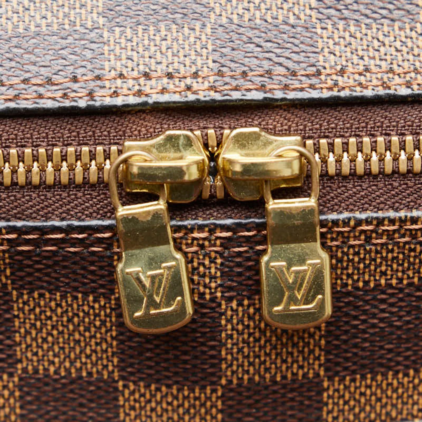 Louis Vuitton Damier  Pvc Leather Shoulder Bag