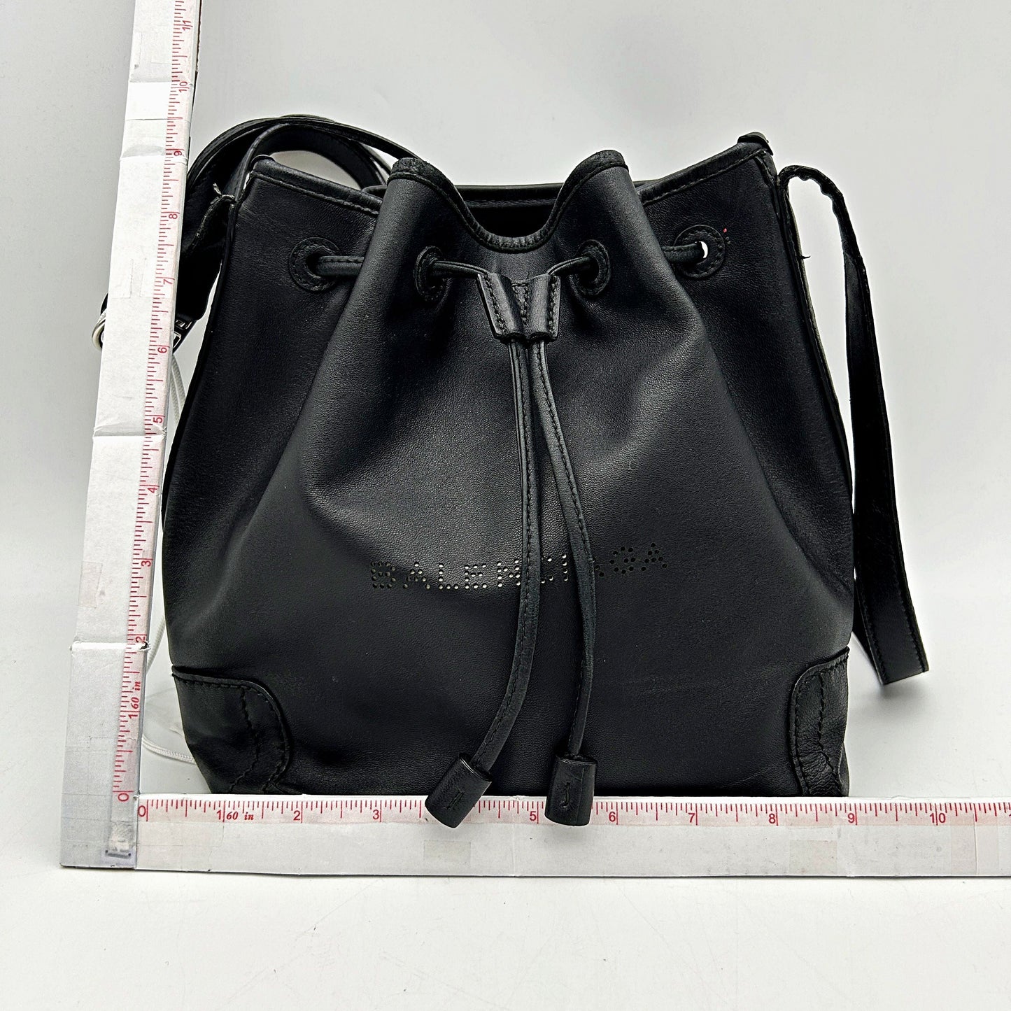Balenciaga Leather Bucket Bag - Black Bucket Bags, Handbags LA30146