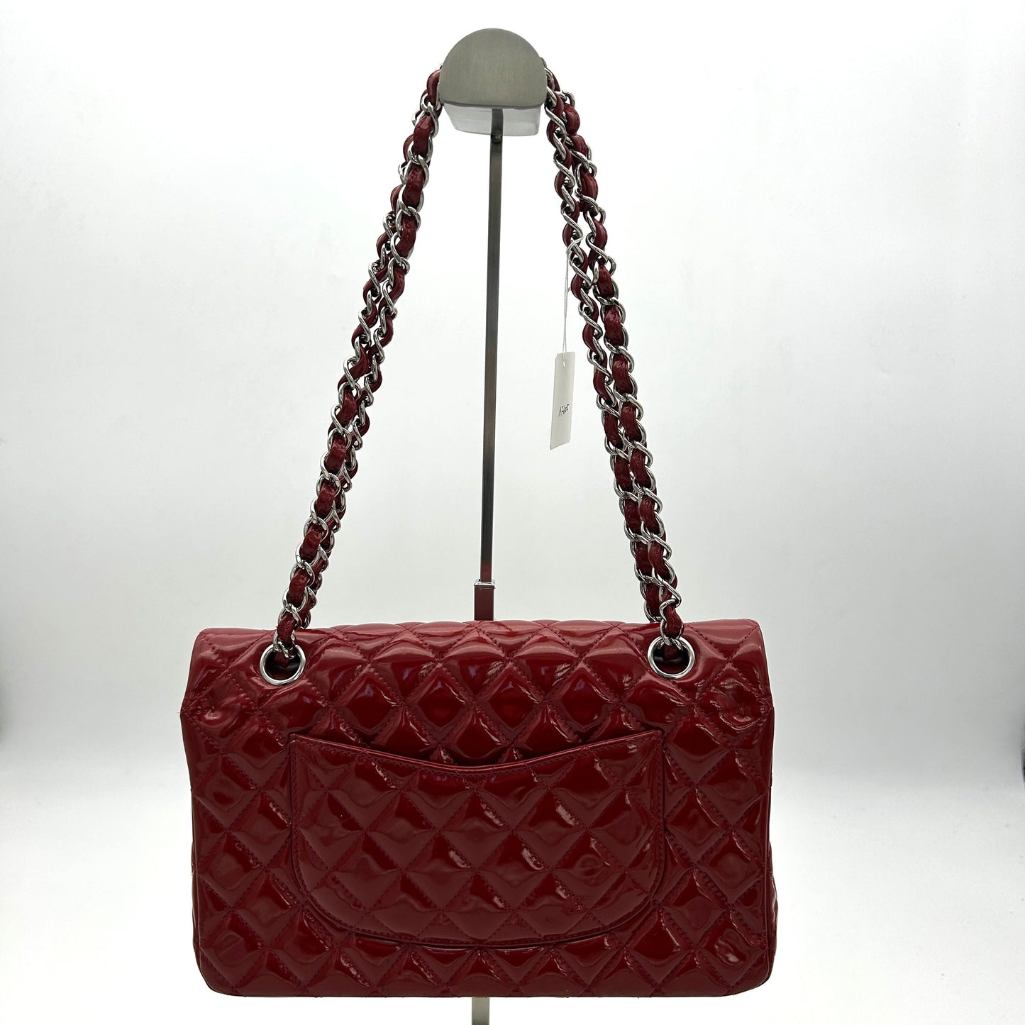 Chanel Classic Patent Maxi Double Flap Bag - Red Shoulder Bags, Handbags AF