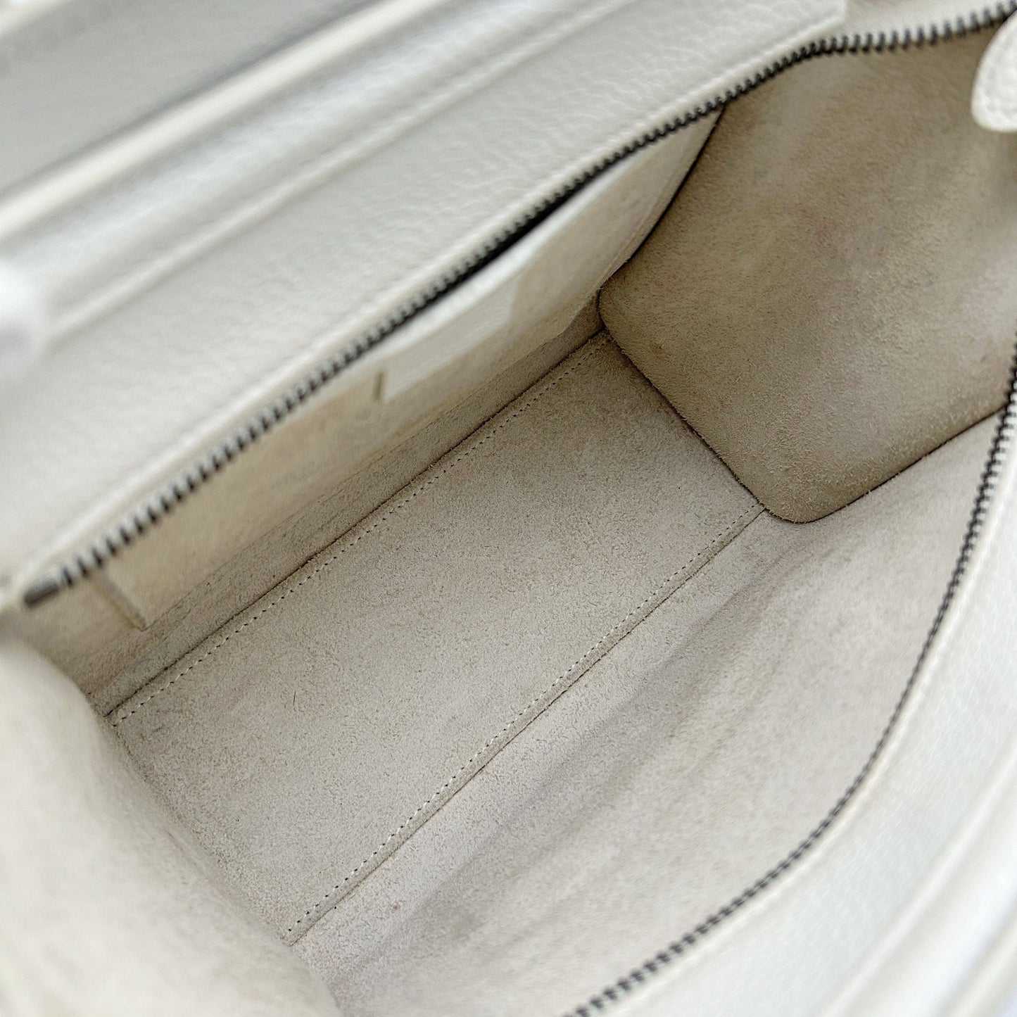 Celine Leather Luggage Micro - Neutrals Totes, Handbags LA43684