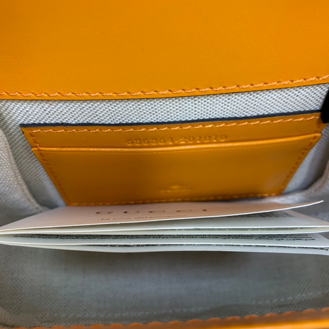 BOLSA GUCCI BAMBOO 1947 PEQUENA 17