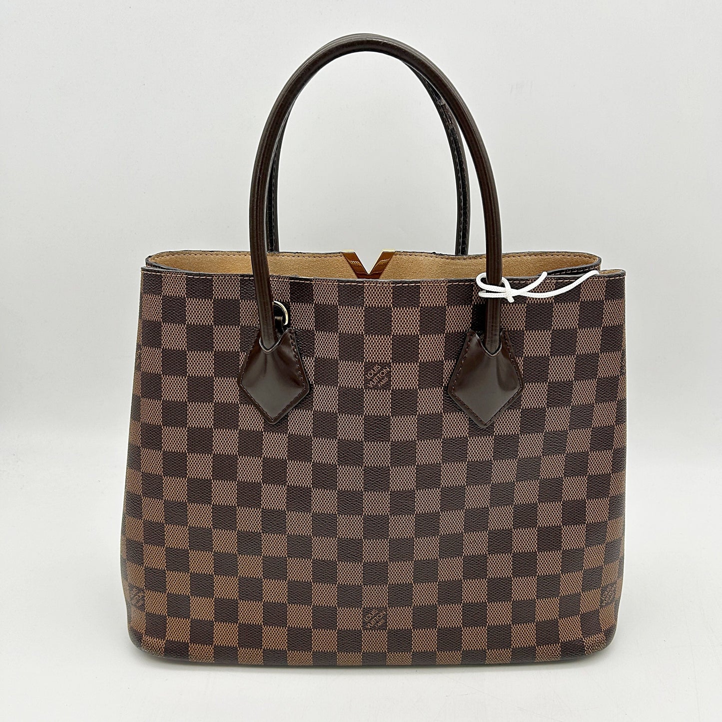 Louis Vuitton Damier Ebene Kensington - Brown Shoulder Bags, Handbags LA26134