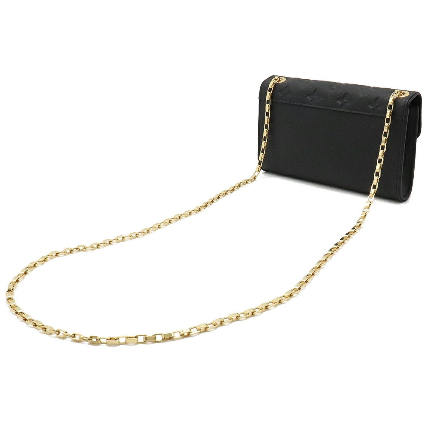 Louis Vuitton  Monogram Empreinte Chain/Shoulder Wallet