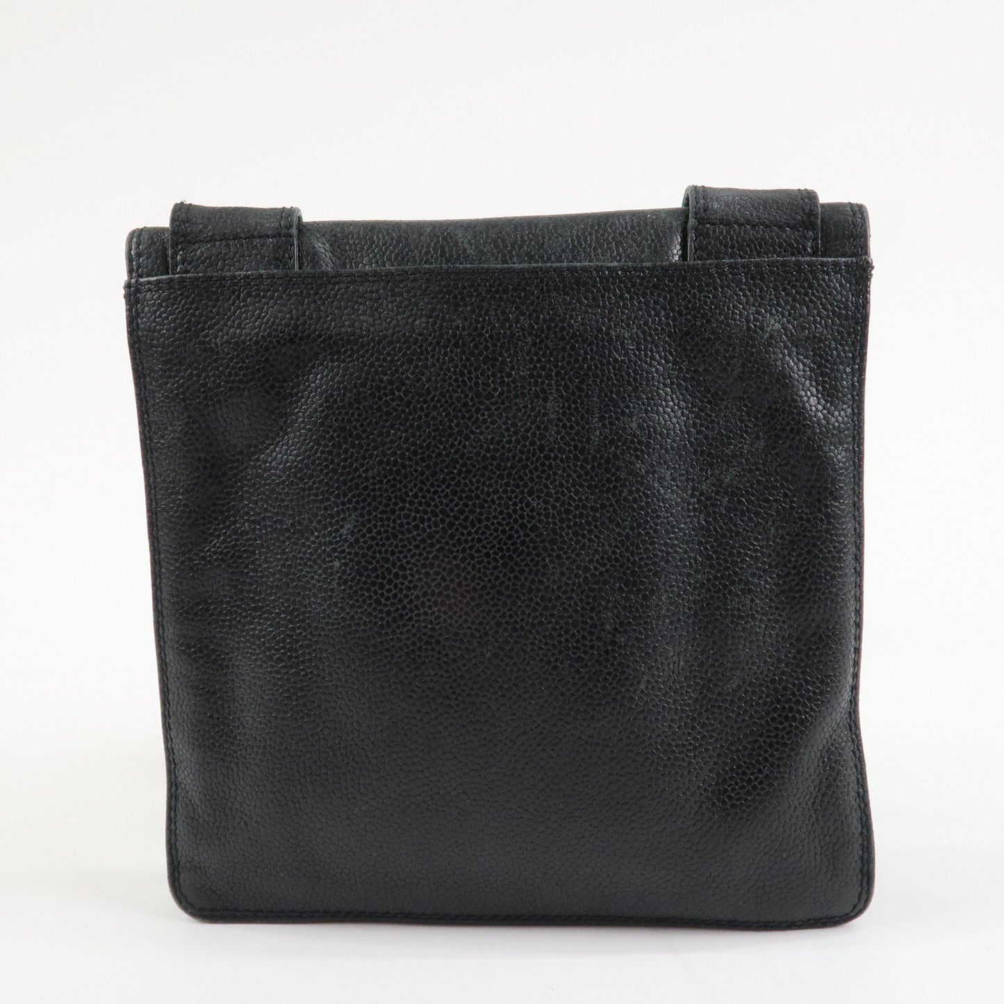 CHANEL COCO Mark Caviarskin Shoulder Bag Crossbody Bag Black
