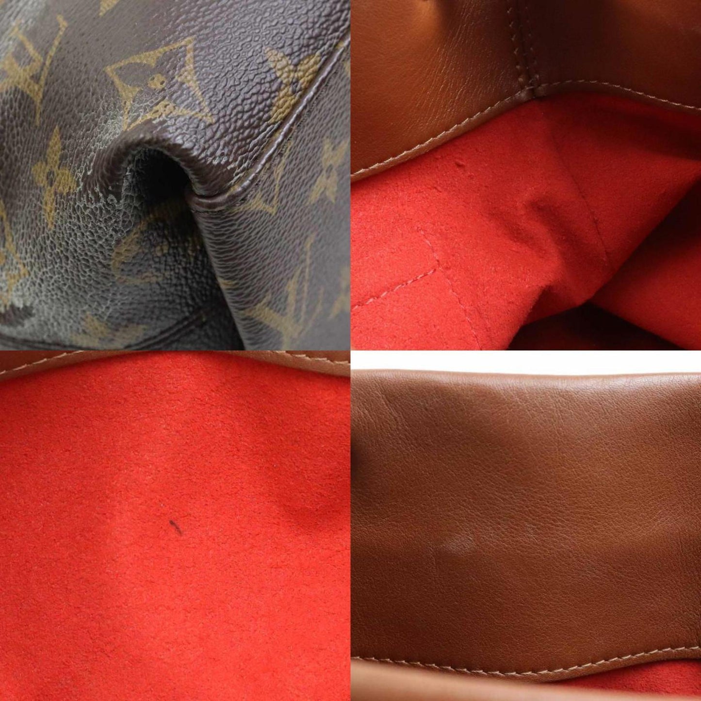 Louis Vuitton  Monogram Canvas Handbag Shoulder Bag