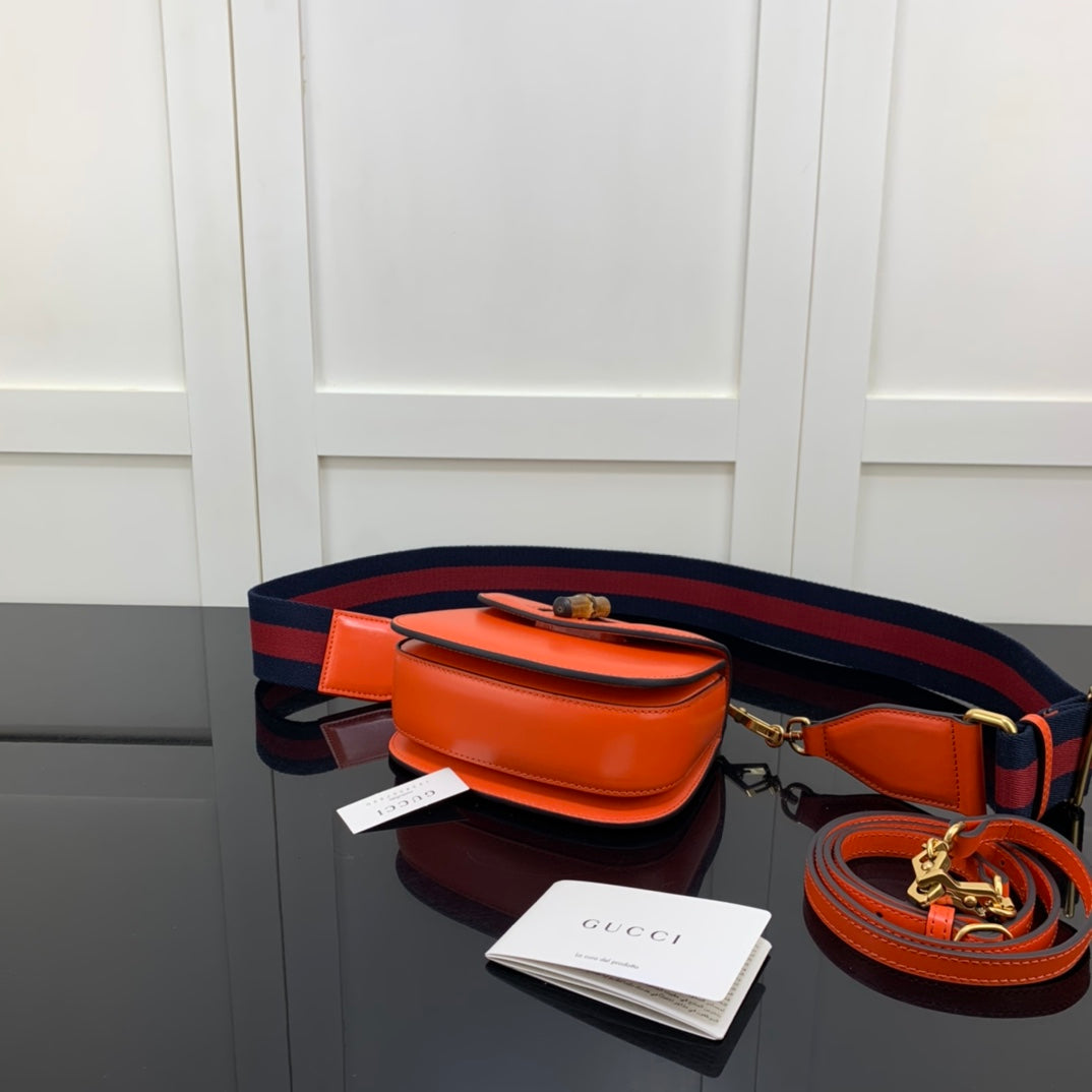 BOLSA GUCCI BAMBOO 1947 PEQUENA 17