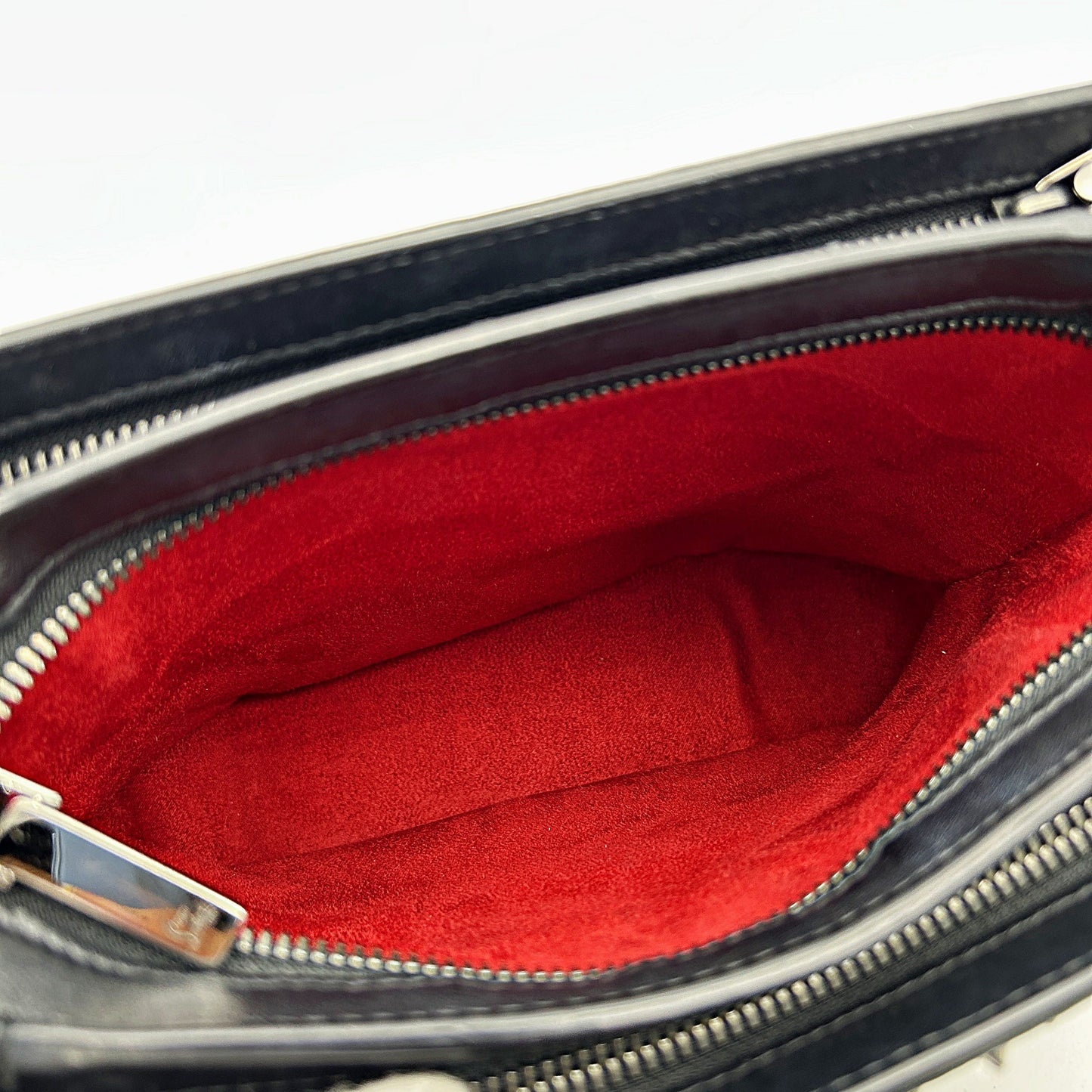 Multicolor Christian Louboutin Triloubi Large Triple-Gusset Spiked Shoulder Bag LA12265