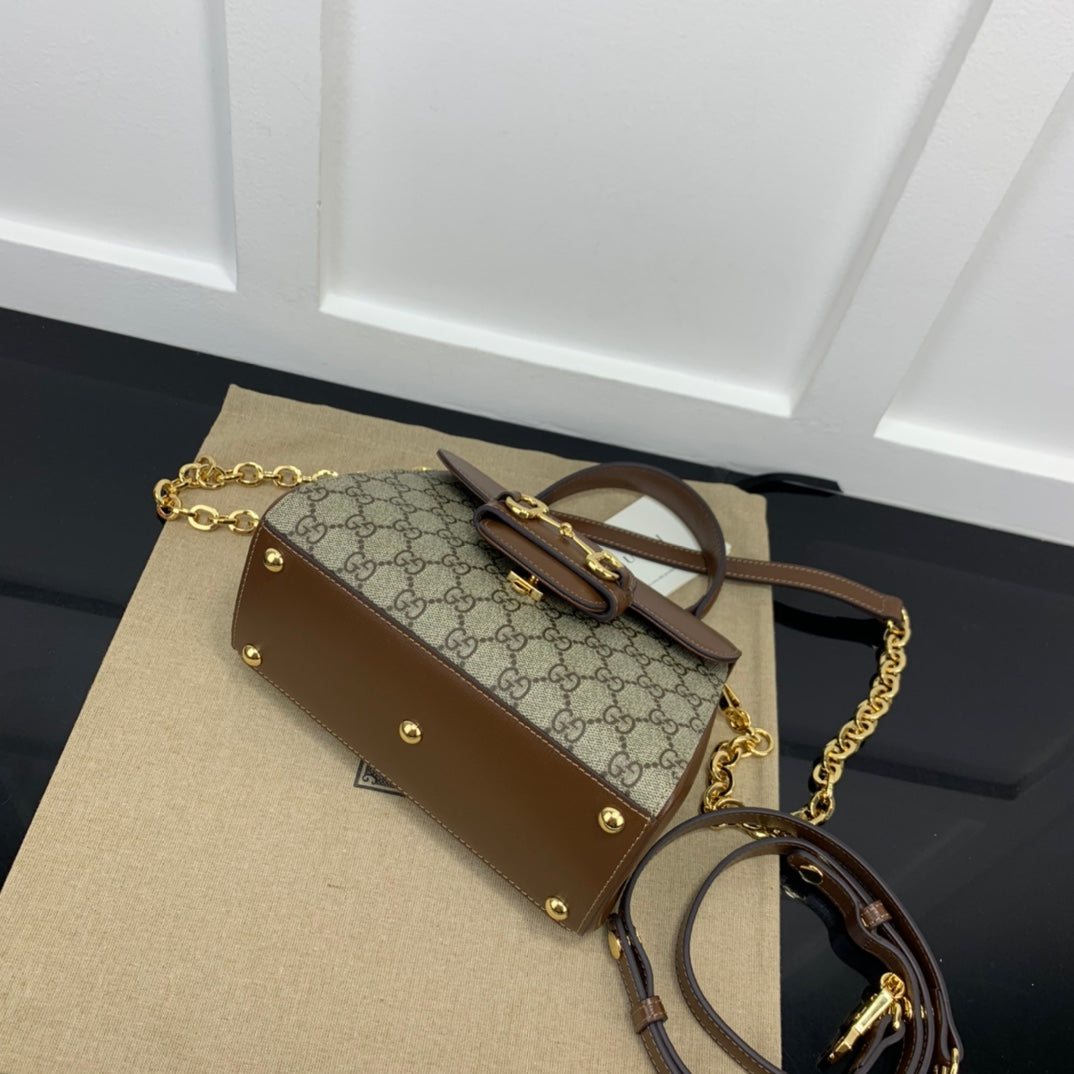 BOLSA GUCCI HORSEBIT 1955 MINI 22