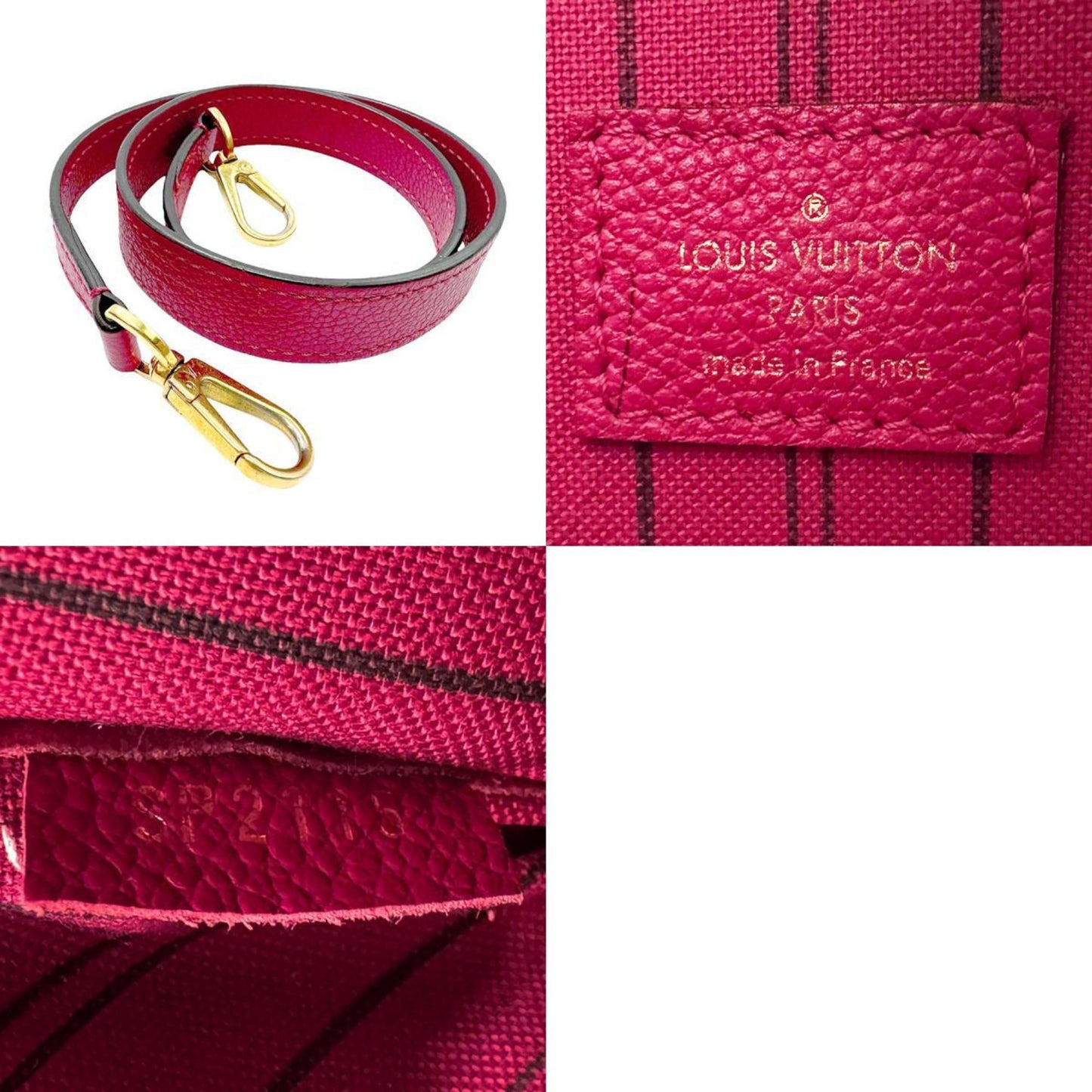 Louis Vuitton  Monogram Empreinte Handbag Shoulder Bag