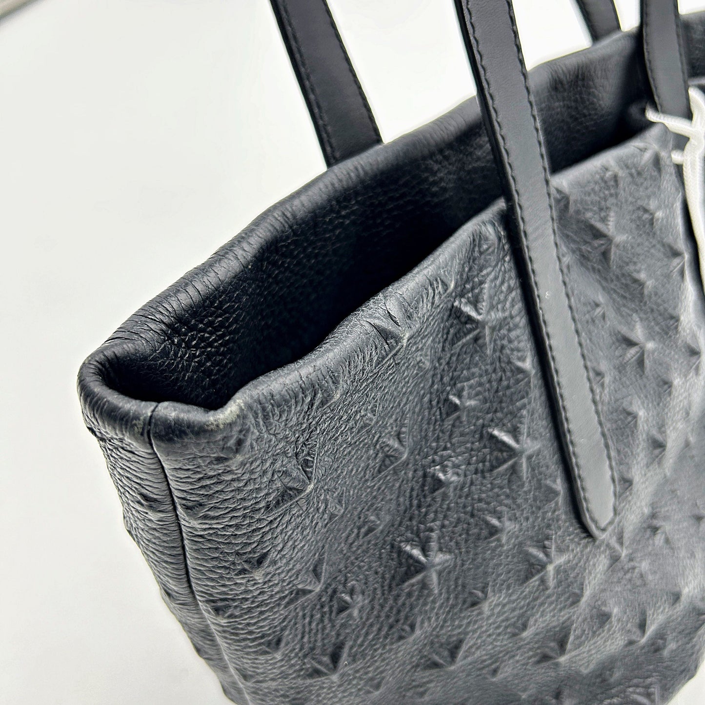 Jimmy Choo Sofia/M Tote Bag Black Leather  LA16847