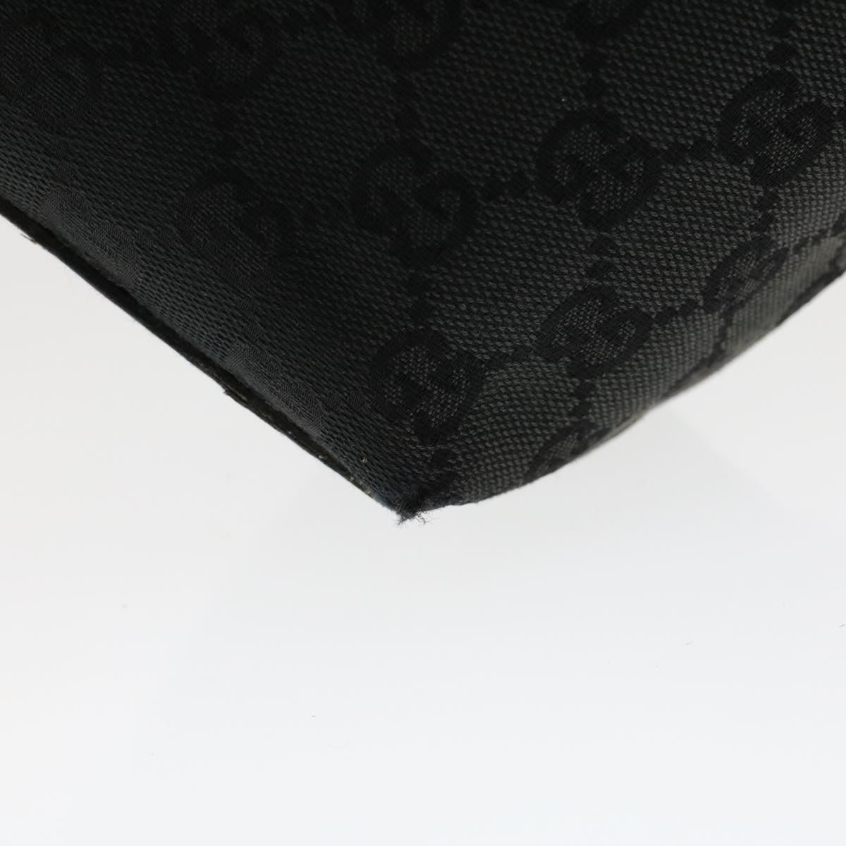 GUCCI GG Canvas Shoulder Bag Black 0021099 002058  ep1111