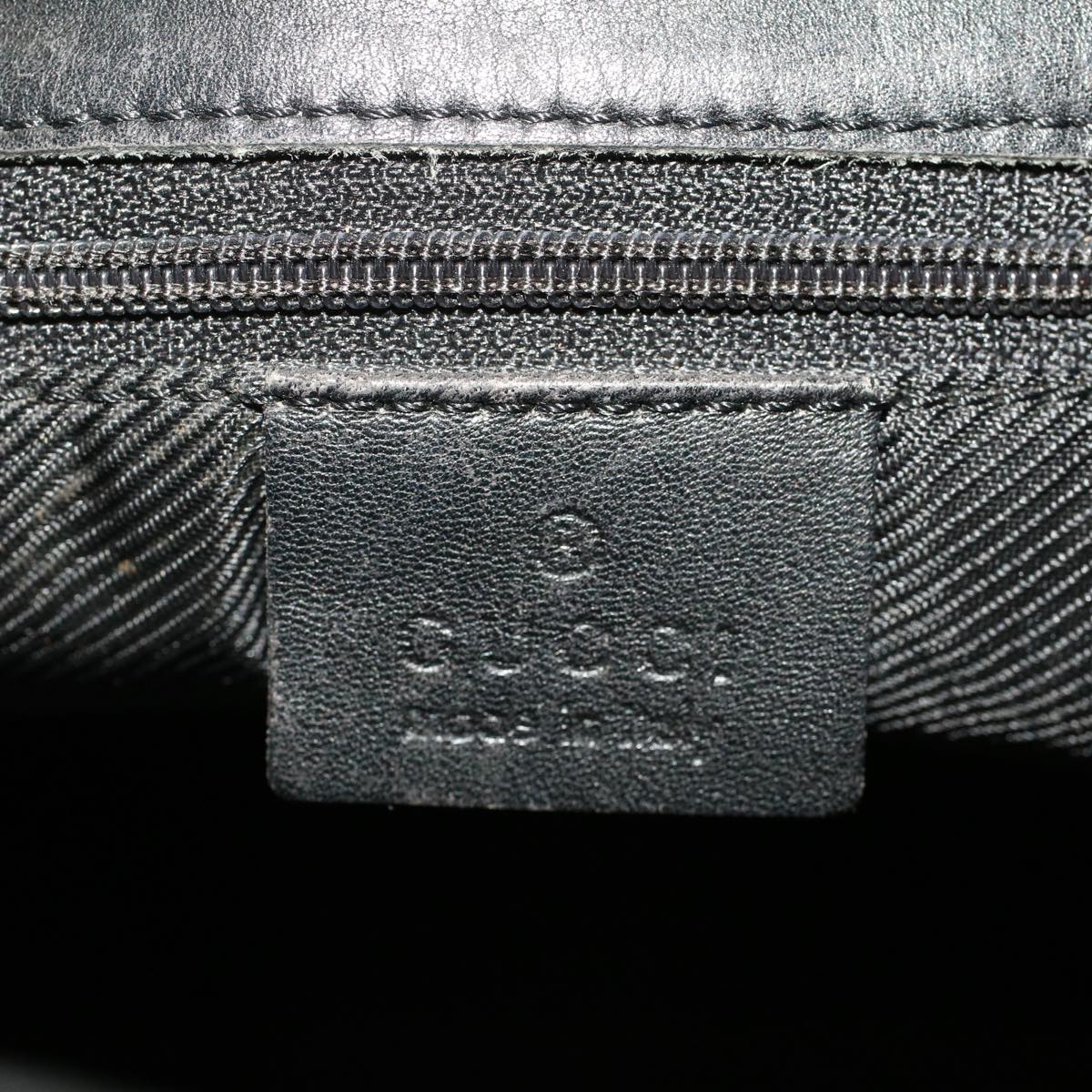 GUCCI GG Canvas Shoulder Bag Black 0021099 002058  ep1111