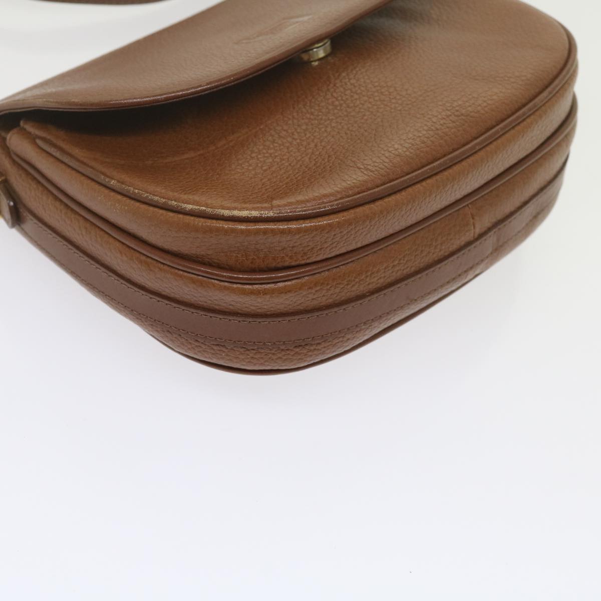 BurberrySs Shoulder Bag Leather Brown Auth ep2643