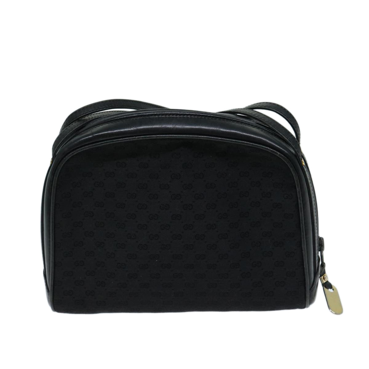 GUCCI Micro GG Canvas Shoulder Bag Black Auth ep3827