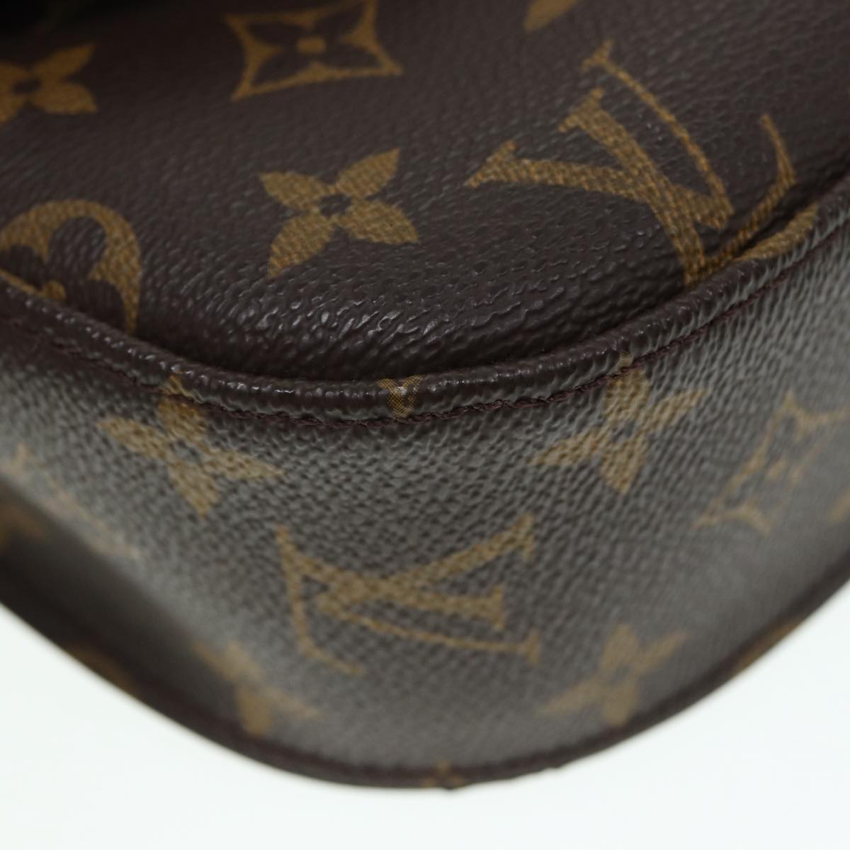 LOUIS VUITTON Monogram Saint Cloud GM Shoulder Bag M51242 LV Auth ep5215