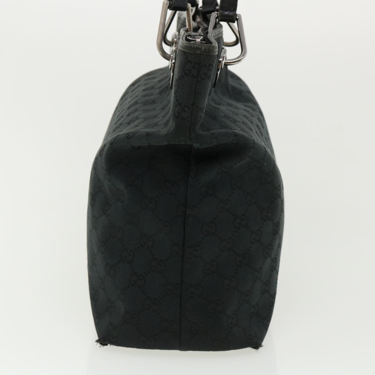 GUCCI GG Canvas Shoulder Bag Black 140274  ep717