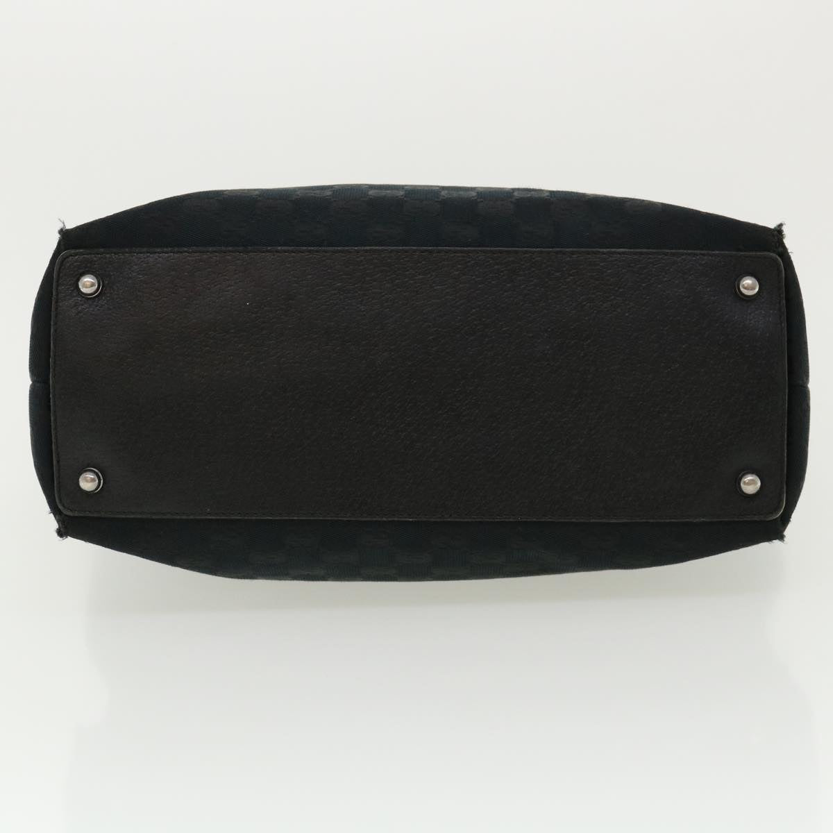 GUCCI GG Canvas Shoulder Bag Black 140274  ep717