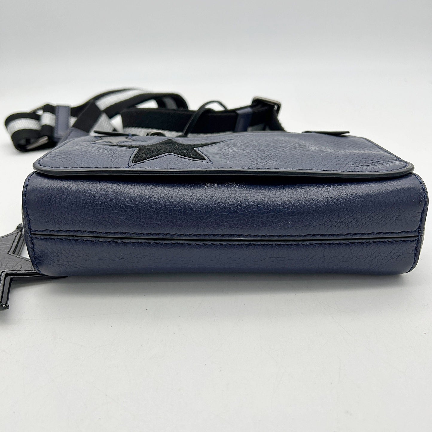 Marc Jacobs Star Embellished Leather Crossbody Bag - Blue Crossbody Bags, Handbags LA17026