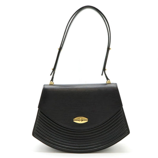 Louis Vuitton Epi  Noir Epi Leather Handbag Shoulder Bag