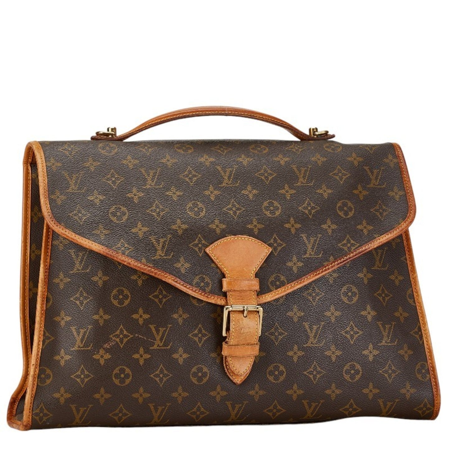 Louis Vuitton  Pvc Leather Handbag Shoulder Bag