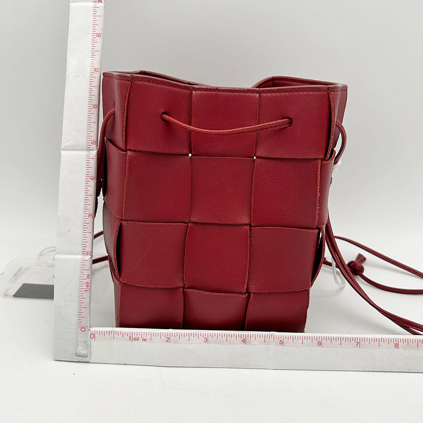 Bottega Veneta Cassette Bucket Bag - Red Bucket Bags, Handbags LA38073