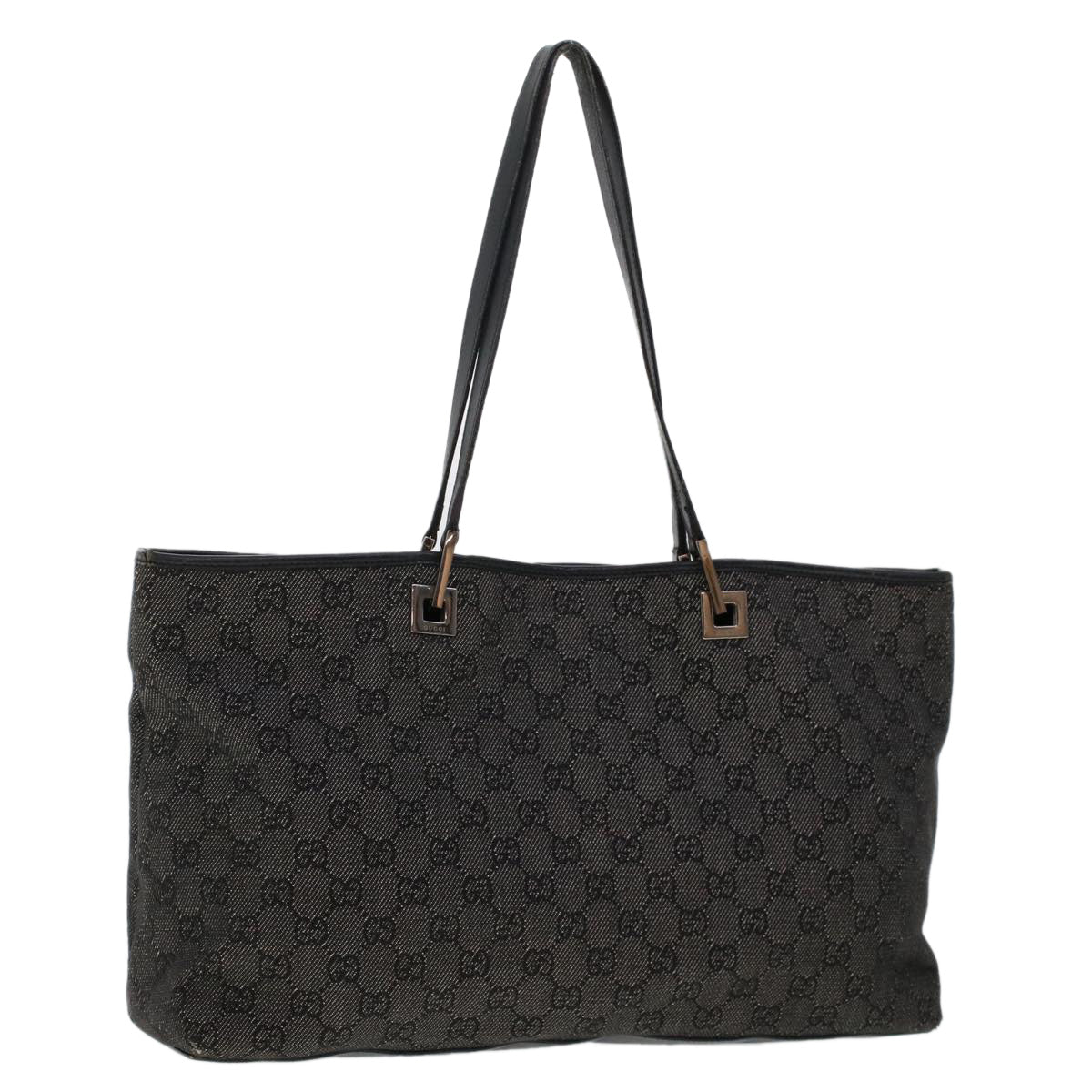 GUCCI GG Canvas Tote Bag Gray  fm2501