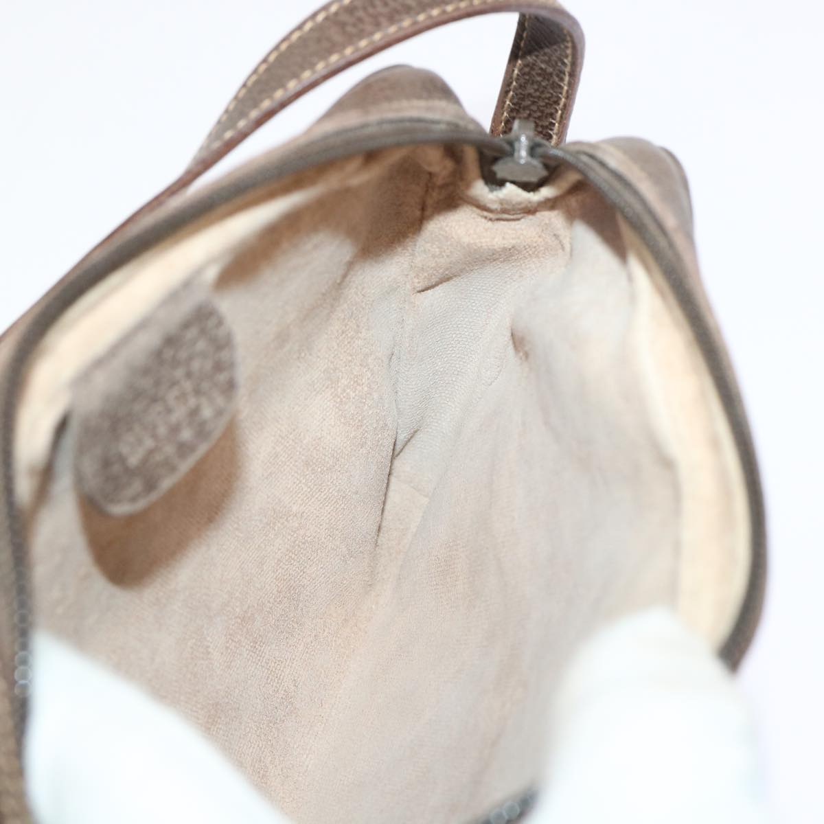 GUCCI GG Canvas Shoulder Bag PVC Leather Beige 001.58.6594  fm2522
