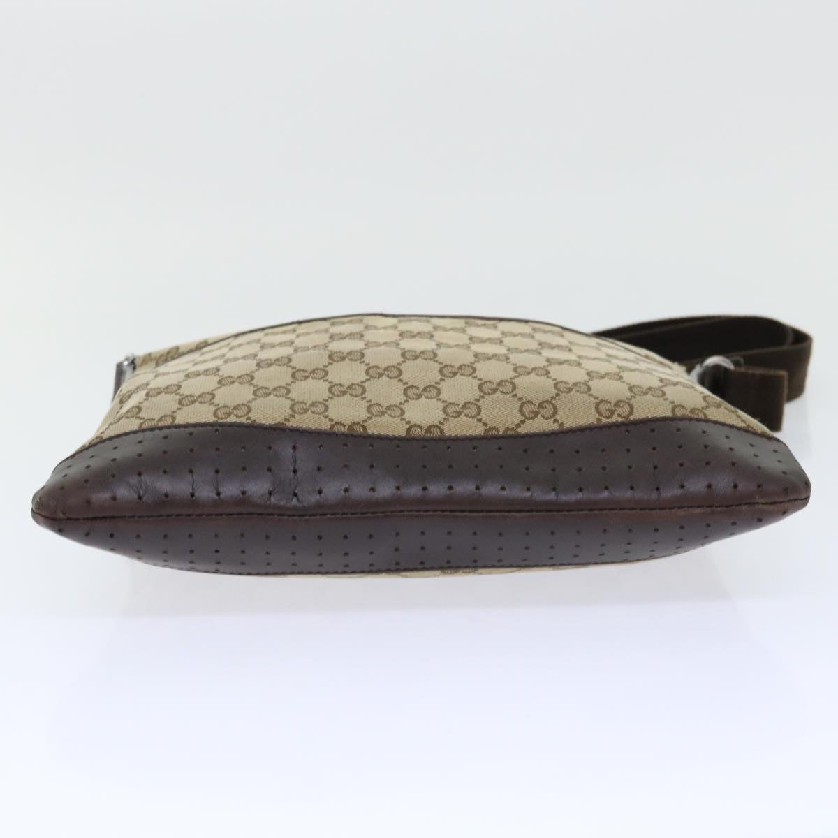 GUCCI GG Canvas Shoulder Bag Beige 145857  fm2595
