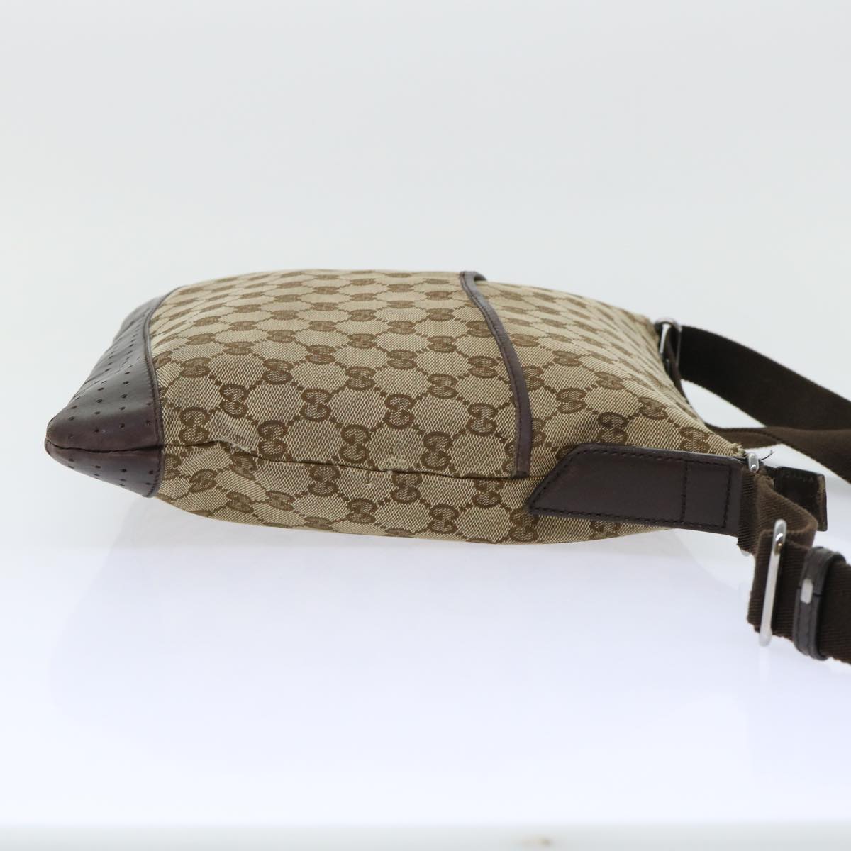 GUCCI GG Canvas Shoulder Bag Beige 145857  fm2595