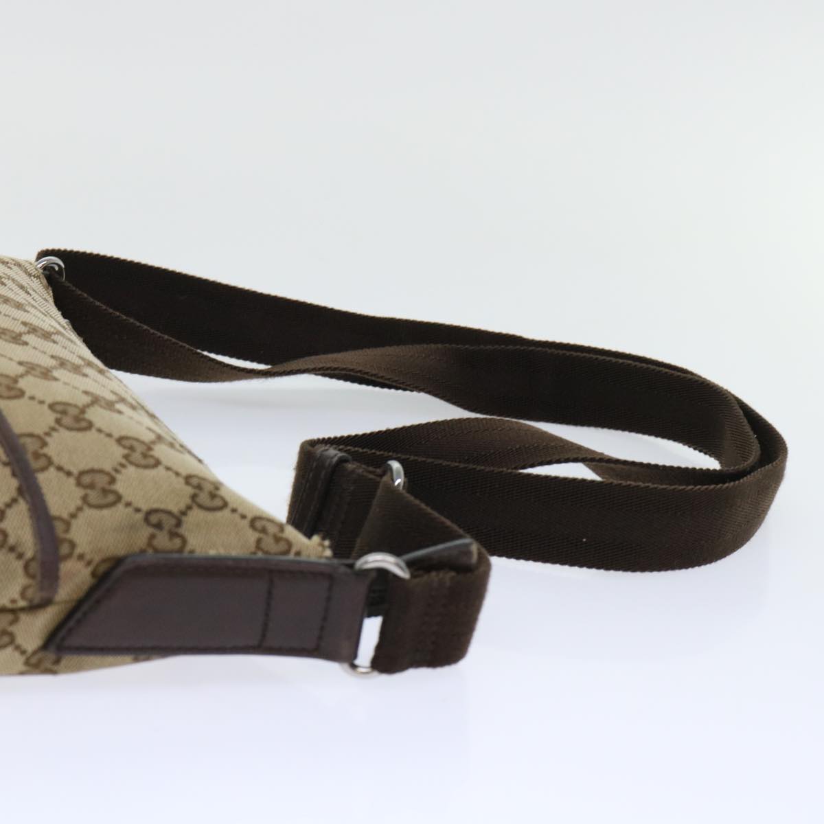 GUCCI GG Canvas Shoulder Bag Beige 145857  fm2595