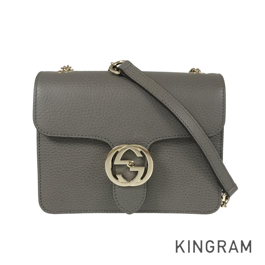 GUCCI Interlocking G Chain Shoulder Shoulder Bag
