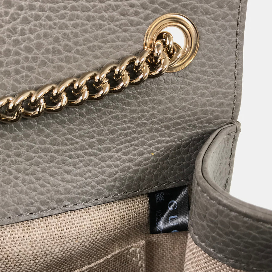 GUCCI Interlocking G Chain Shoulder Shoulder Bag