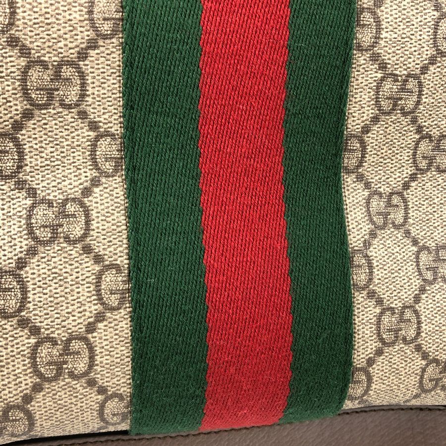 GUCCI GG Supreme GG Small Backpack Double G Backpack Backpack