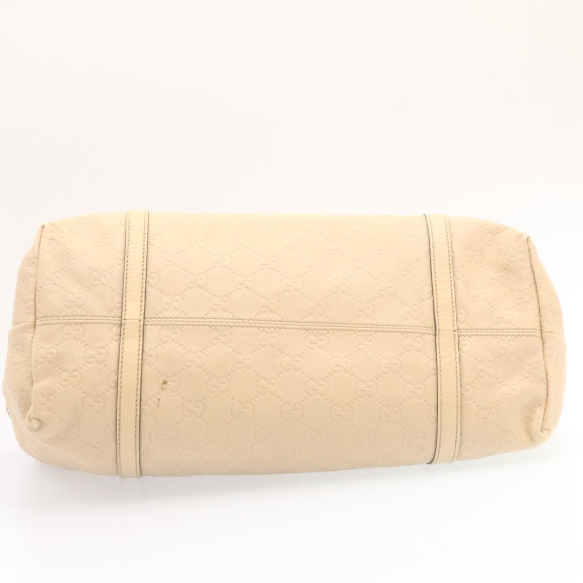 GUCCI  Shima Tote Bag Leather Beige  am1040g