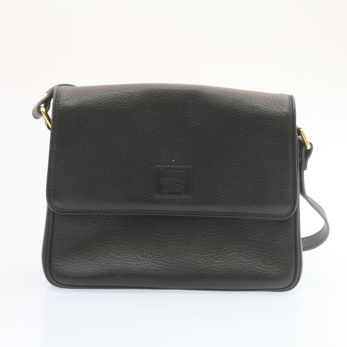 Burberry Shoulder Bag Nylon Leather 2Set Red Black Auth am1868g